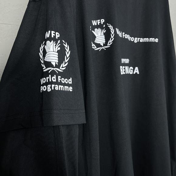 Balenciaga black printed long-sleeved T-shirt - Picture 9 of 9